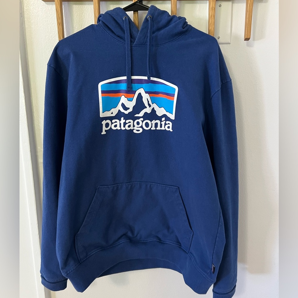 Patagonia Navy Blue Pullover Hoodie